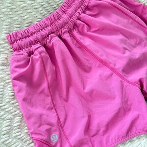 lululemon athletica Vibrant Pink Athletic Shorts